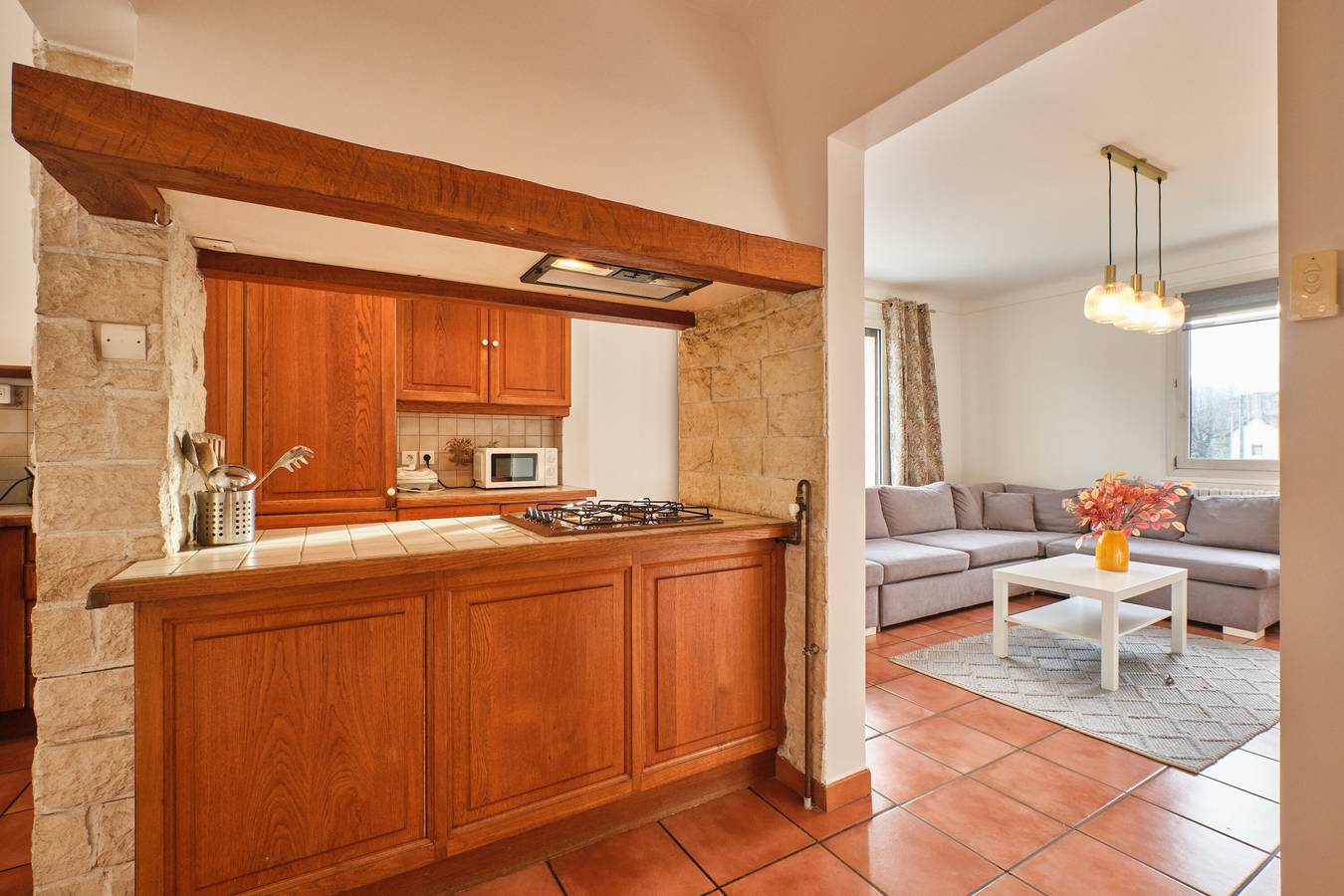 Apartamento entero, Apartamento Appart Grenoblois: ciudad, naturaleza, vistas a la montaña, balcón y Wi-Fi in Eybens, Isère