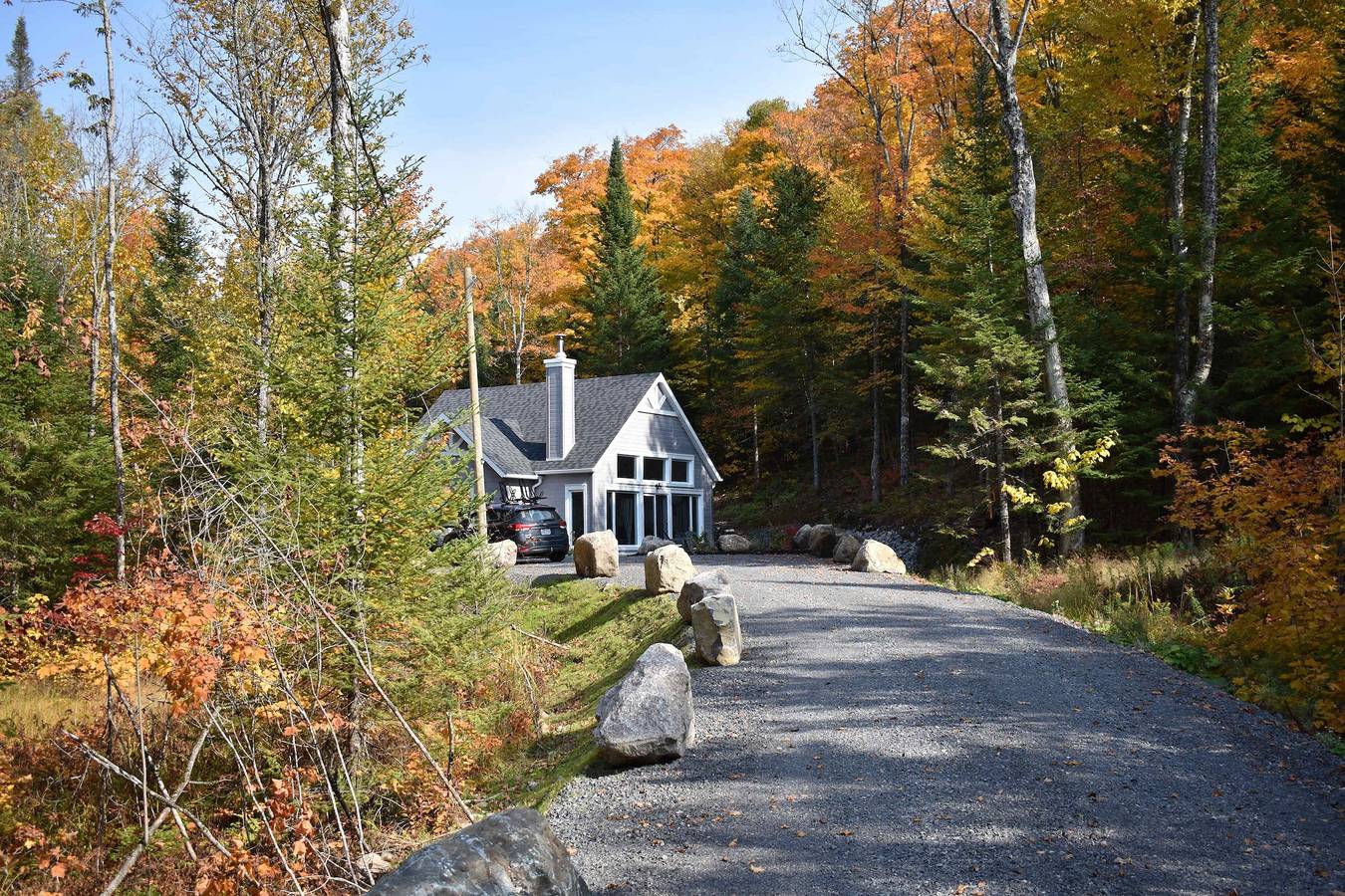 Casa de vacaciones para 6 personas con terraza in Lac-Supérieur, Quebec