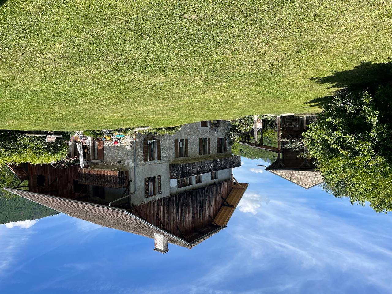 Entire apartment, Apartment 'La Ferme De 1876' with Mountain View, Shared Garden and Wi-Fi in Marignier, Bonneville region