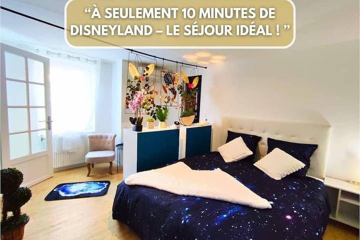 Location de vacances pour 6 personnes, avec Balcon à Chalifert