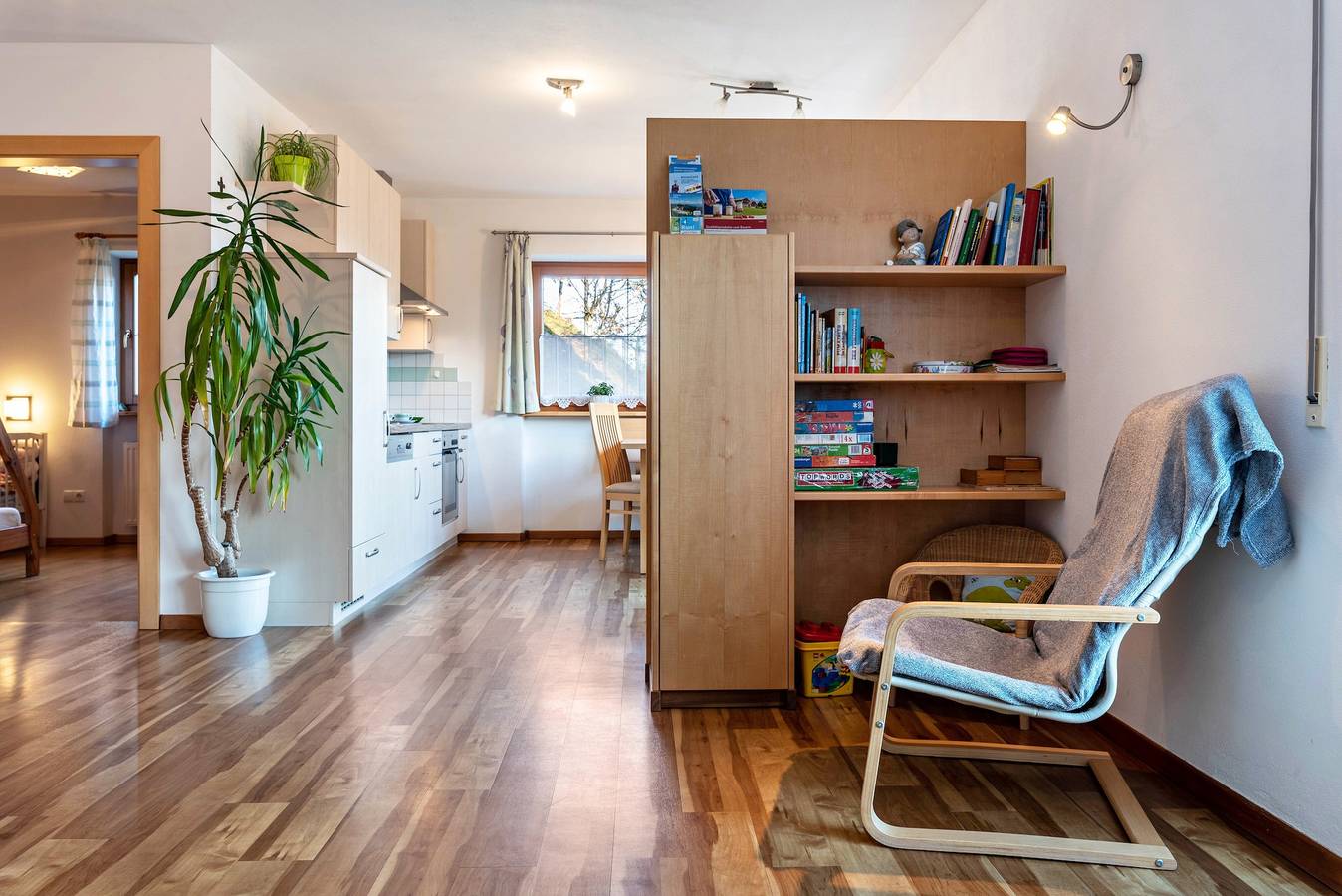 Ganze Wohnung, Ferienwohnung "Schlern" mit Bergblick, Garten, Terrasse und Wlan in Ritten, Sarntaler Alpen