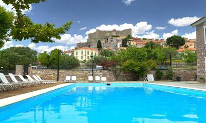 Hotel für 2 Personen, mit Pool und Garten in Petra (Griechenland)