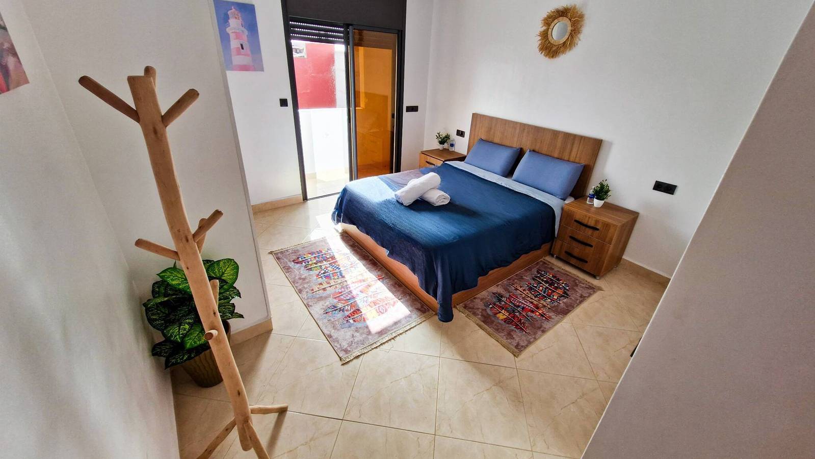 Ganze Wohnung, Surf & Chill Apartment mit Meerblick in Imsouane in Aftas Imsouane, Region Souss-Massa-Drâa