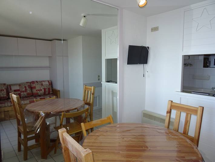 Studio für 4 Personen, mit Balkon und Ausblick