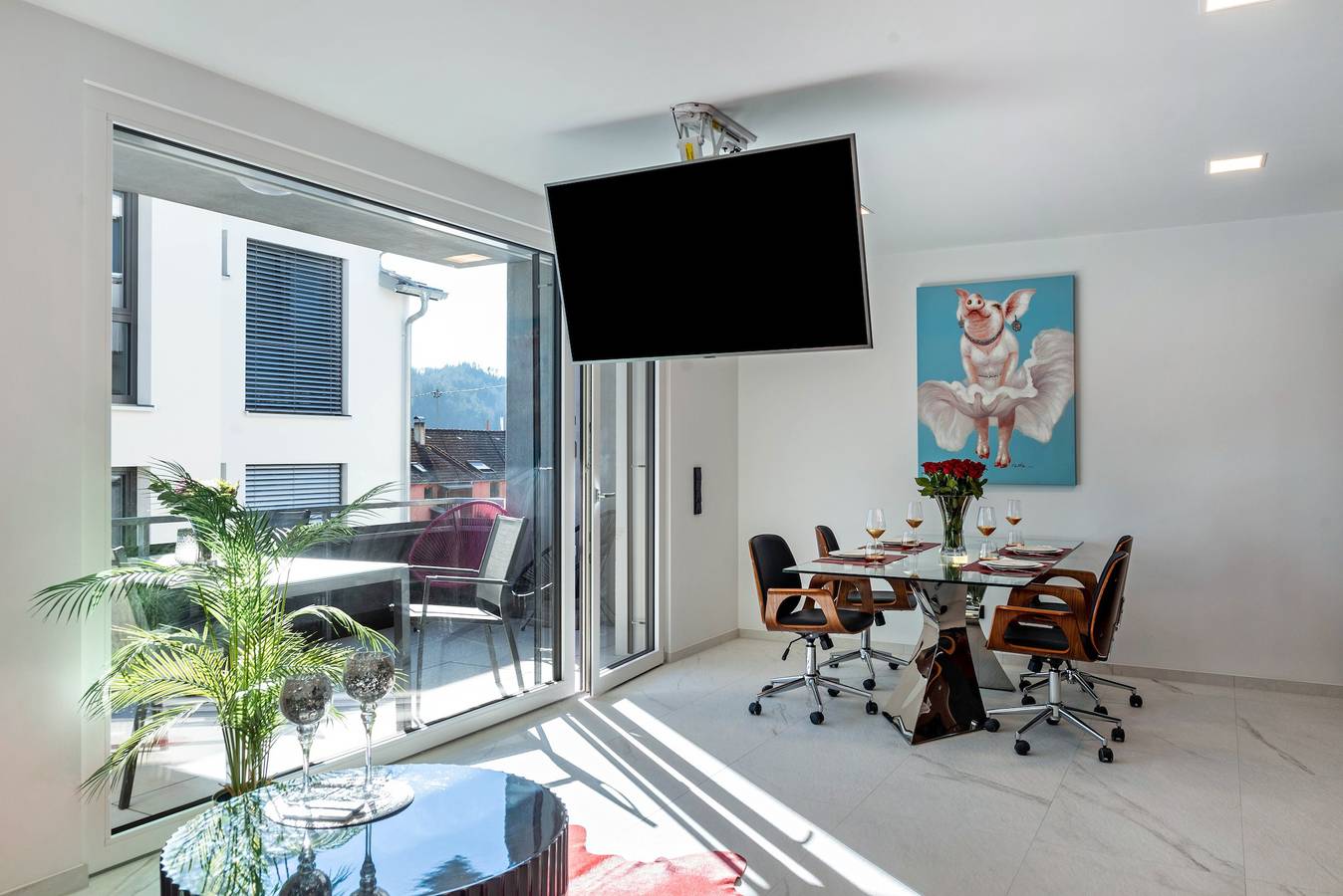 Ganze Wohnung, Ferienwohnung 'Purer Genuss - Exklusive' mit Wi-Fi und Balkon in Owingen, Region Bodensee-Oberschwaben