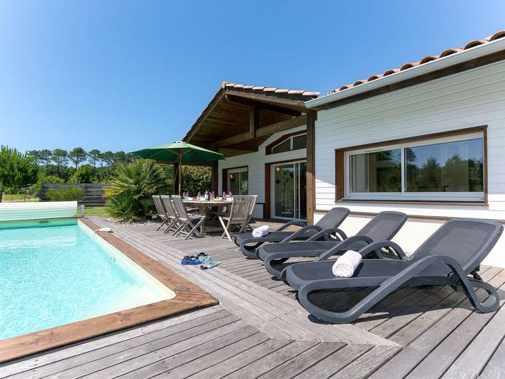 Holiday rental for 8 people in Moliets-et-Maa