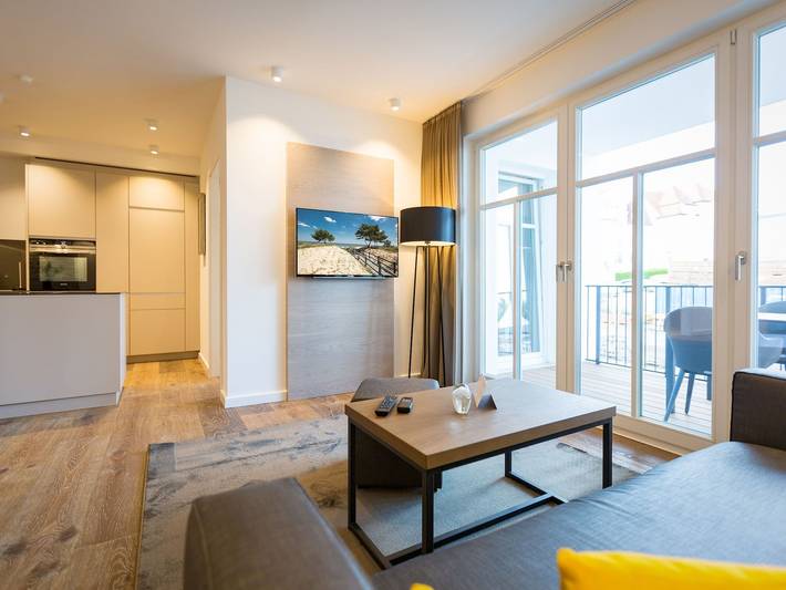 Ferienwohnung für 2 Personen, mit Sauna und Balkon, kinderfreundlich in Bansin - 4