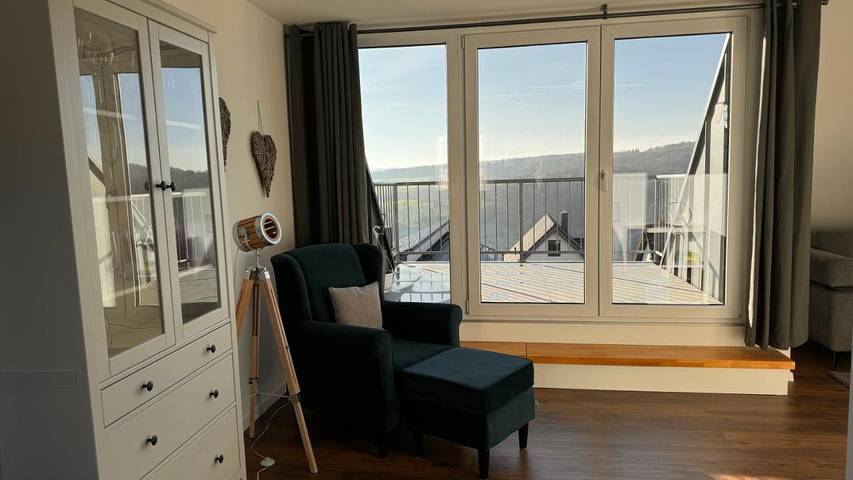 Ferienwohnung für 4 Personen, mit Balkon und Ausblick in Bad Driburg - 2