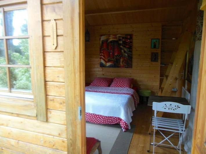 Chalet pour 2 personnes, avec jardin