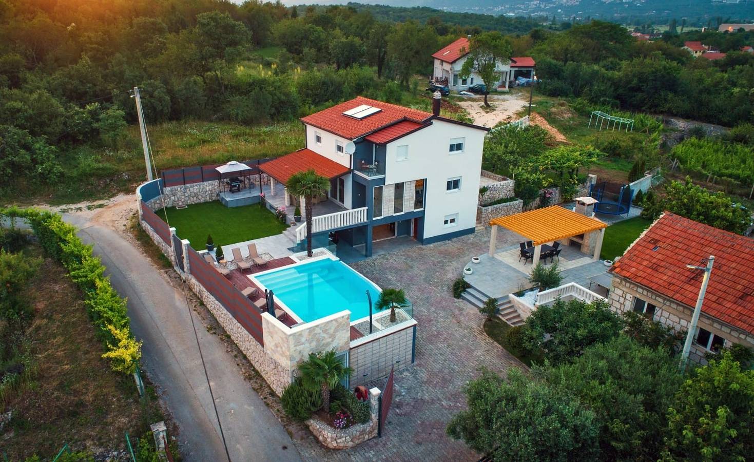 Luxusvilla Vitam in Imotski, privater Pool in Imotski, Makarska Riviera