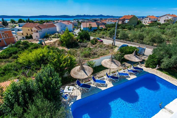 Villa Annamaria with large pool, Zadar in Zadar Stadt, Zadar (Kommun)