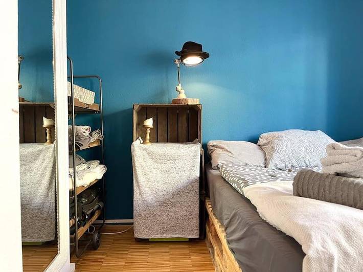Ferienwohnung für 2 Personen, mit Balkon und Ausblick