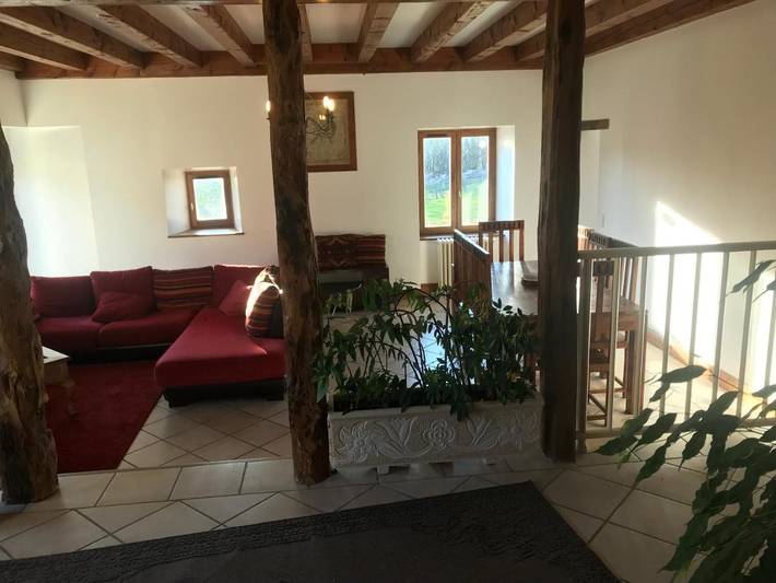 Location de vacances pour 10 personnes, avec terrasse et piscine ainsi que jardin et vue, animaux acceptés à Orliaguet - 2