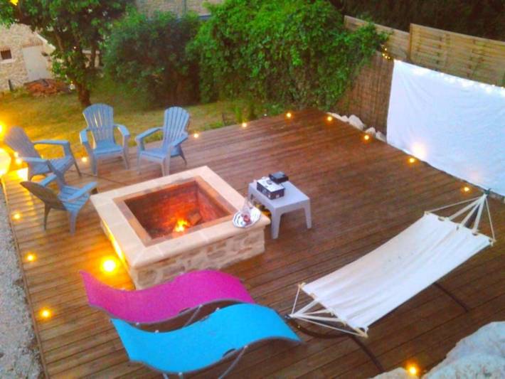 Maison de vacances pour 6 personnes, avec vue et jardin