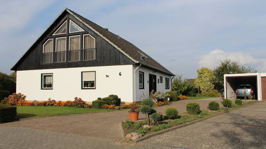 Ferienwohnung für 3 Personen, mit Garten am Nord-Ostsee-Kanal