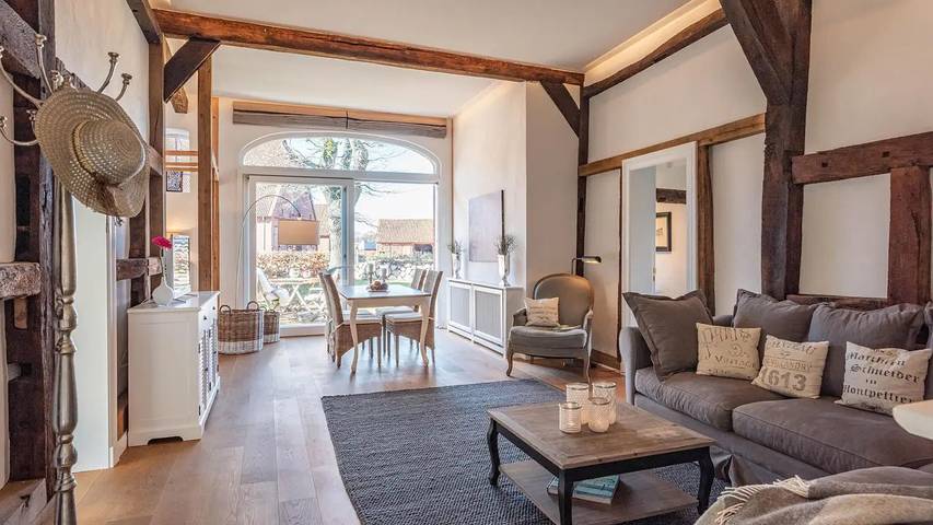 Ferienwohnung für 2 Personen, mit Garten, mit Haustier