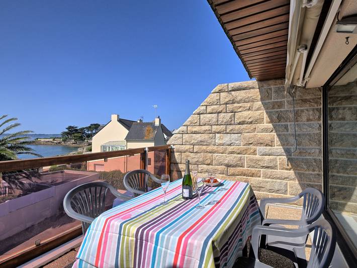 Appartement de vacances pour 4 personnes, avec Balcon à Ploemeur