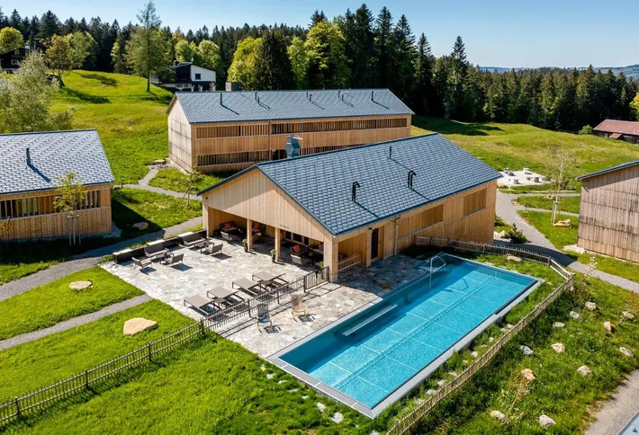 Hotel für 2 Personen, mit Garten und Sauna sowie Pool und Ausblick, kinderfreundlich - 1