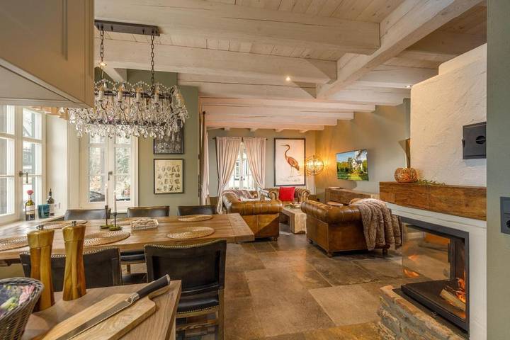 Ferienhaus für 6 Personen, mit Sauna und Ausblick sowie Seeblick und Garten in Sachsen-Anhalt