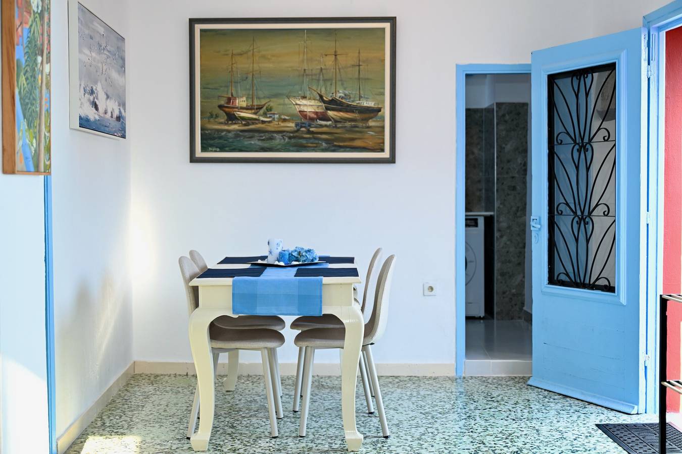 Ferienhaus „Katia's Home First Floor“ mit Gemeinschaftsgarten, Wlan & Klimaanlage in Rhodos Stadt, Rhodos