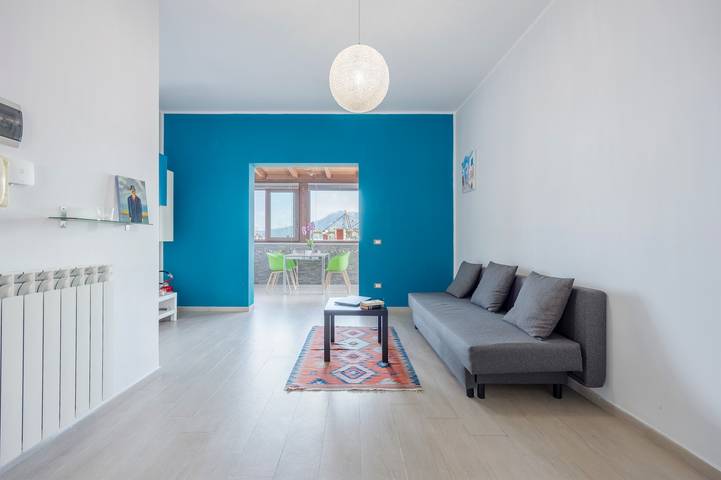 Appartamento intero, Penthouse Palermo con vista mare, terrazza privata e Wi-Fi in Palermo, Provincia di Palermo