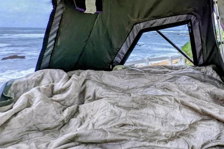 Camping para 5 personas, con jardín además de vistas y vistas al lago en Hawai