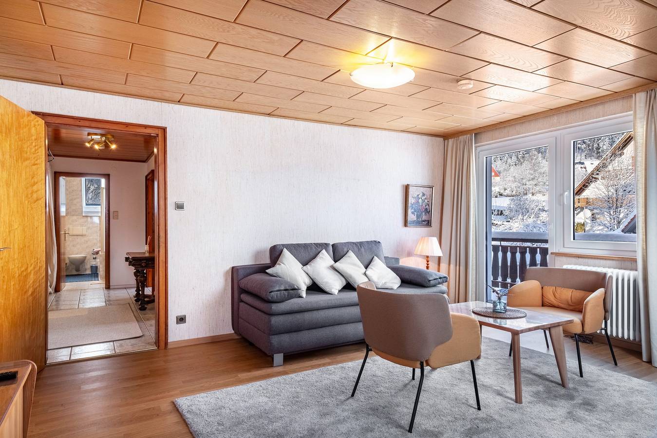 Entire apartment, Apartment '4, 65 Qm' with Shared Garden, Balcony and Wi-Fi in Saig (Lenzkirch), Lenzkirch