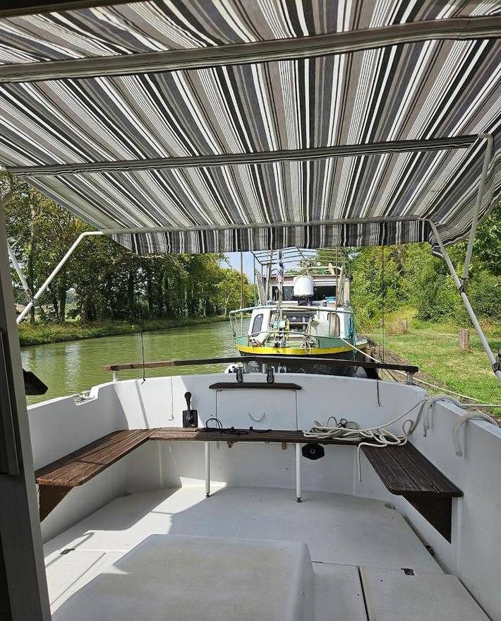 Bateau pour 4 personnes, avec vue et jardin dans l' Aude - 4
