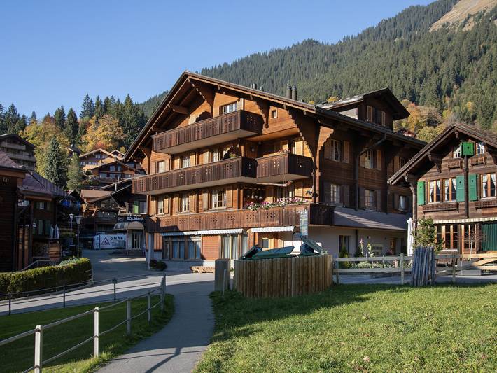 Gîte pour 10 personnes, avec balcon dans Wengen - 4