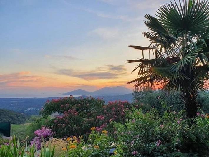 Gîte pour 4 personnes, avec piscine ainsi que vue et jardin à Eccica-Suarella - 2