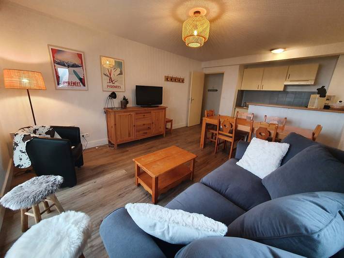 Gîte pour 8 personnes, avec piscine et balcon/terrasse à Peyragudes - 2