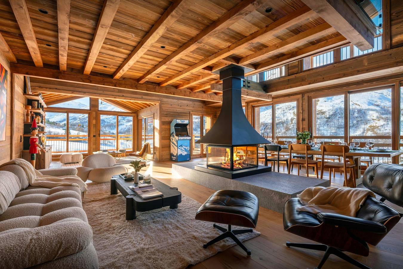 Chalet voor 14 personen met whirlpool in Les Menuires, Saint-Martin-de-Belleville