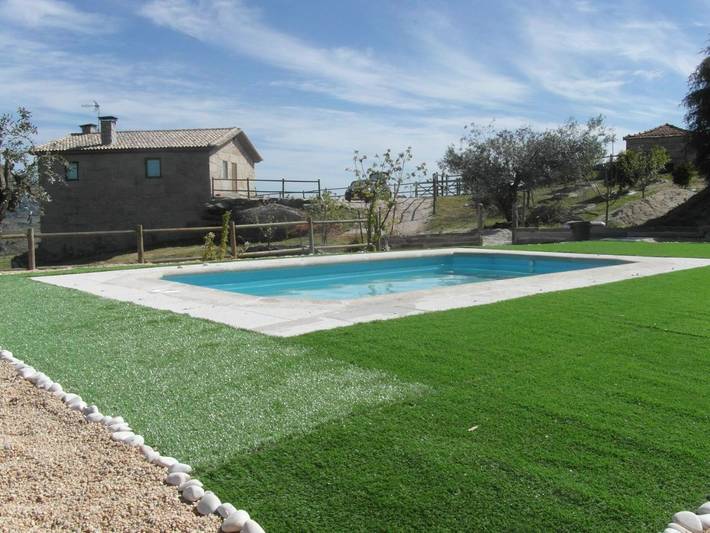 Maison de campagne pour 7 personnes, avec piscine ainsi que vue et jardin à Gouveia - 4
