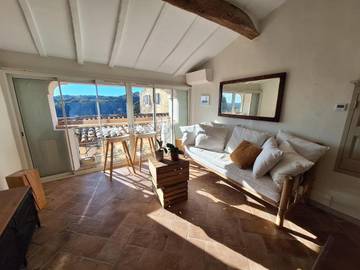 Villa pour 6 personnes, avec vue et balcon à Biot