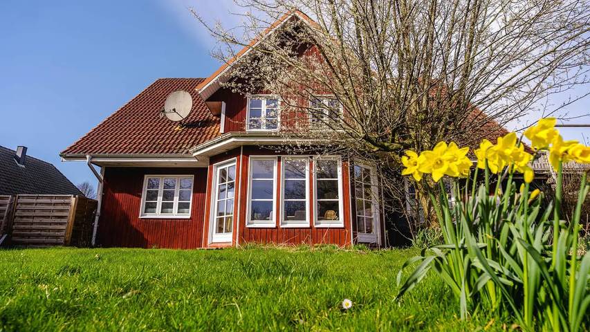 Ferienwohnung für 6 Personen, mit Garten und Terrasse in Goltoft