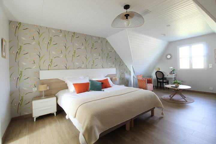 Chambre d’hôte pour 2 personnes, avec jardin