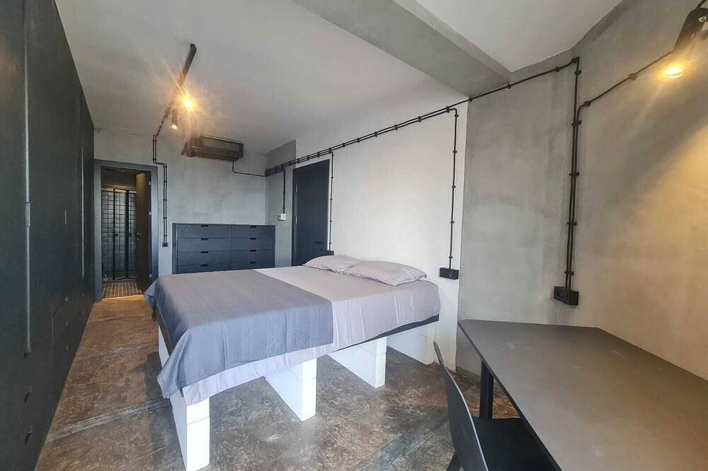 Ganze Wohnung, Full Castle view. 3 bedroom 3 bathroom 70sqm terrace Brutalist Conceptional flat in Bodrum, Provinz Muğla