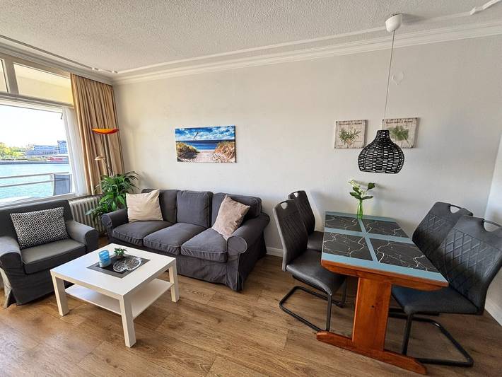 Ferienwohnung für 4 Personen, mit Balkon und Garten sowie Seeblick am Steinwarder - 4