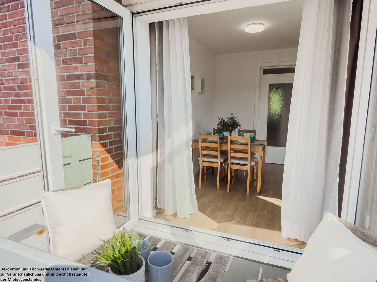 Geheel appartement, „Ferienwohnung Grüne Auszeit – Ihr Erholungsort mitten im Grünen“ in Wilhelmshaven, Zuidelijke Noordzeekust