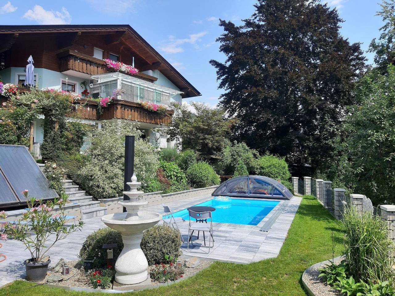 Ganze Ferienwohnung, Gemütliche Ferienwohnung in alpiner Umgebung mit einem schönen Garten, ideal für einen Familienurlaub in Flattach, Oberkärnten