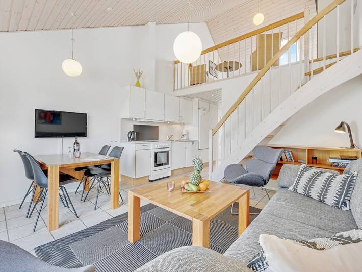 Bungalow für 6 Personen, mit Balkon/Terrasse und Sauna sowie Terrasse in Dänemark an der Nordsee - 3