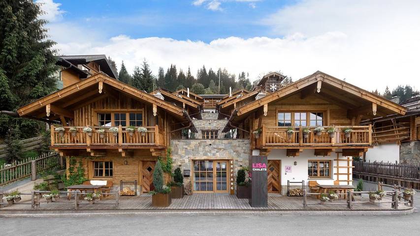 Chalet voor 4 personen, met balkon en sauna in Flachau