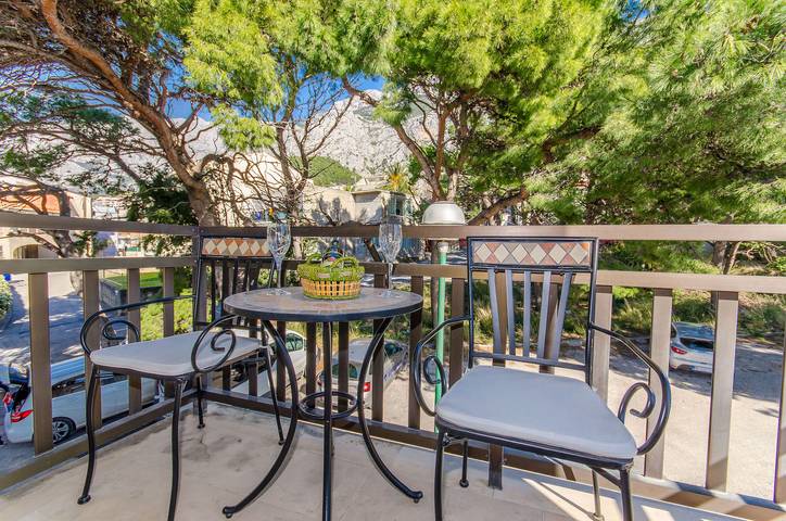 Ferienwohnung für 4 Personen, mit Balkon, mit Haustier in Makarska - 2