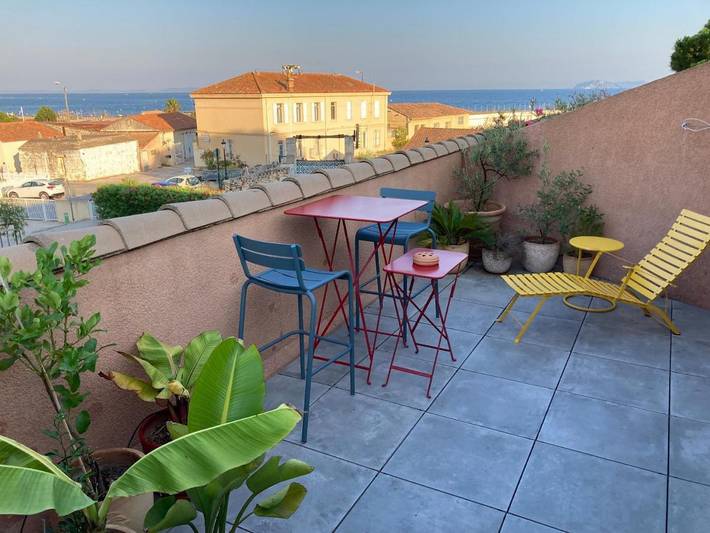 Appartement de vacances pour 3 personnes, avec balcon et vue