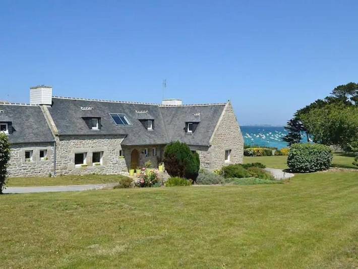 Maison de vacances pour 9 personnes, avec Terrasse ainsi que Jardin et Vue
