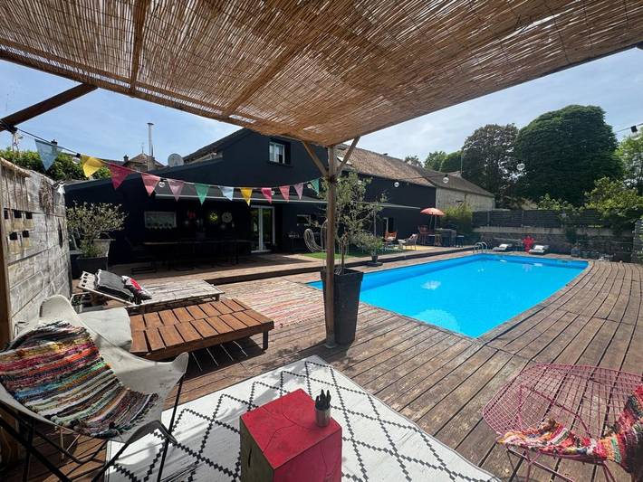Maison de vacances pour 6 personnes, avec piscine et terrasse