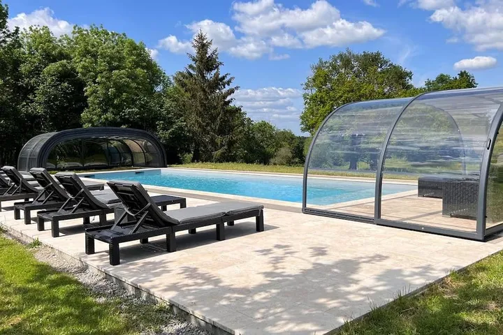 Casa de vacaciones para 6 personas, con jardín y piscina, Se admiten mascotas - 1