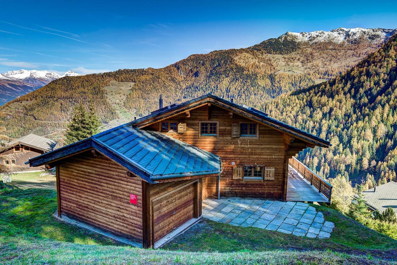 Chalet le Chapeau in La Tzoumaz, Riddes