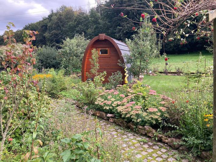 Schlafen im Podhaus in Lichtenfels, Waldecker Land