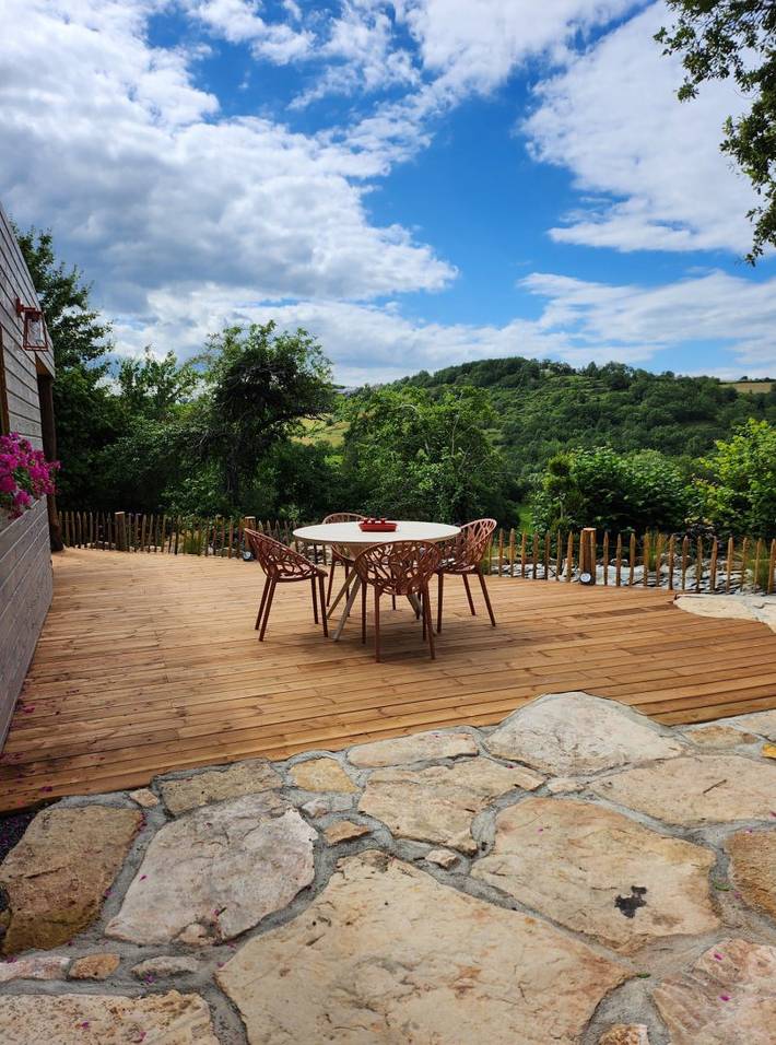 Gîte pour 4 personnes, avec terrasse